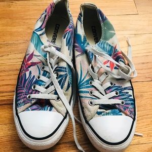 Palm Tree Converse Women’s Size 9. Great Shape!